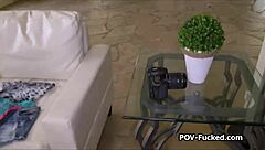 High heels and fishnets set up the intense cock ride