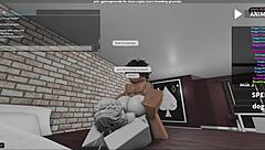 hey, just casually fucking another fan right in that roblox studio condo vibe
