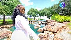 big booty ethiopian girl enjoys having her spots filled up nicely