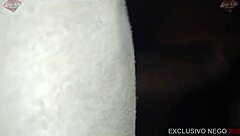 Corno lets his wife suck on a big cock through the gloryhole in this cuckold tale