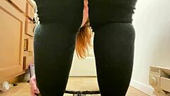 Oh My God, Watch This BBW Worship Her Fat Ass With A Dildo Toy! It's Wild!