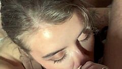 Eden Ivy Tight Mouth Fucked Hard - Petite 18+ Blonde Canadian Swallows Cum In Pov Amateur Scene