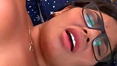 amateur brunette latina with big ass and natural tits enjoys blowjob and wet pussy sex in motorhouse.