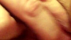 In a quiet moment, the solo girl gently explores her moist and inviting area with careful fingers