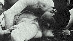 Pornostalgia unfolds as the baker dives into vintage hairy beaver action