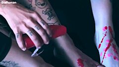 These Feet Crave Domination from Brunette and Redhead Goddesses in Bondage with Toe Sucking