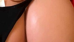 Stepfather gives stepdaughter anal outside the house using sex toy until they get caught