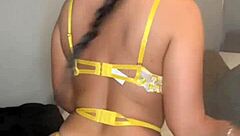 This slutty british girlfriend shared her horny experience, masturbating to orgasm with toys in a college webcam session