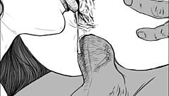 Check out this speed drawing of an FFM threesome by artist Kramer Krameroff.