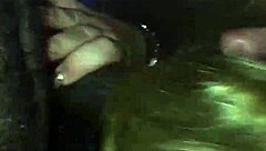 Hey, you think you can handle giving car head like this white girl does to a big black cock?