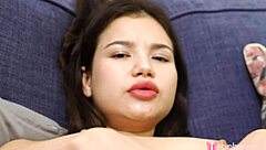 did sexy girl marika sherman just experience that passionate orgasm in solo fingering?