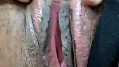 Brenda Floripa is showing off with clothes ripped in solo masturbation.