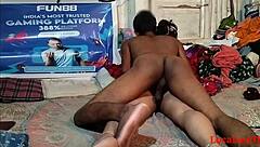 Amateur Asian wife gets bent over for doggystyle fucking and blowjob in close up hardcore action.