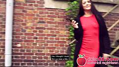 oh man i picked up this naughty teen lullu gun outdoors and banged her doggystyle in the car like a total stranger