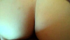 curly girl explores hidden desires in a cozy homemade setting with her passionate partner