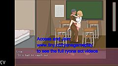 Cute Blonde Fucks Teacher In Bt Life Hentai Game
