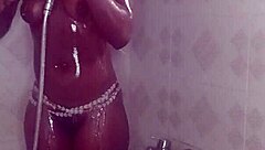 What Happens When Crazybitch Showers Before Taking on Nigeria's Biggest Dick from Ghana?