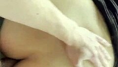 thrusting into gaping bbw in the kitchen led to anal pawg cumshot with cum in pussy finish