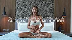 Roxy leads a guided relaxation session focused on yoga techniques for improving sexual health and wellness. 😌