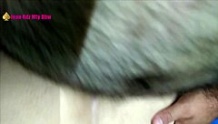 i'm gettin' fucked doggystyle by this hairy macho guy, feelin' his big ass cheatin' on my cuckold hubby