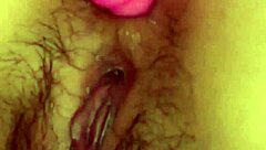 Nozomi Hazuki's horny vagina takes double penetration in this nasty Japanese three way with creampie.