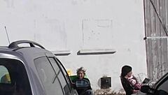 Intriguing Backstage Moments With Italian Pornstar Before Intense Anal Assfucking Scene!