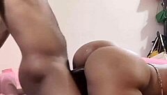 Her perfect ass twerks nonstop on my big monster cock