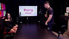 guilherme filmmaker explores wild fetishes in a casting interview with diverse amateurs, from domination to group swings in sheer red lingerie.