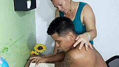 Oh man, I can't believe how wild the sex was with my hot stepmother - she has that big ass and tits!