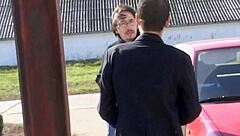 Intriguing Backstage Moments With Italian Pornstar Before Intense Anal Assfucking Scene!