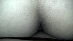 Giro tries first anal with Puerto Rican wife showing big ass in closeup.