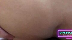 Hey, we started in the kitchen for breakfast but things heated up fast with this amateur milf couple fucking