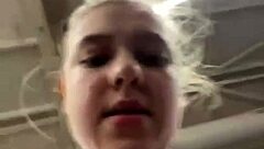 this chubby teen with big tits and ass got fingered and fucked hard in the gym until she squirted outdoors