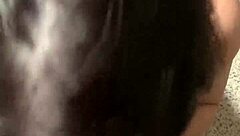 brunette milf enjoys interracial sex with latino guy in homemade video