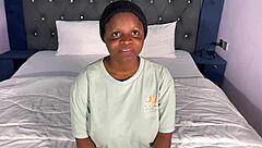 Who knew casting beautiful ebony Elizabeth would involve big ass fingering hardcore masturbation and shaved pussy interview action?