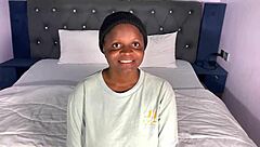 Hvem trodde casting av sexy ebony Elizabeth ville bli stor rumpe fingring, hardcore onani og glatt fitte-intervju?