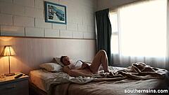 POV Strap-On Lesbian Journey With Australian Kinky Fingering And Wet Masturbation!