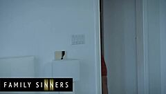 i'm that redhead milf who seduces my husband's nephew, riding his monster cock in bed while moaning loud