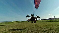 Brazilian pornstar Priscila Belini strips naked on beach for public outdoor masturbation with skinny body details.