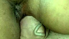 hot brunette spanish teen with big saggy tits and big ass gets fucked by stepbrother's monster white cock from new york in pov