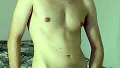 subtle hints of homemade webcam orgasm through solo massage