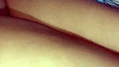 hot brunette spanish teen with big saggy tits and big ass gets fucked by stepbrother's monster white cock from new york in pov