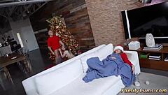 I just want to fuck this teen for her first time and give her a real taste of the holidays