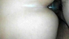 Anal toy play stretches her open ass but she only handles half the intense dildo action 😈