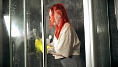 Hardcore Shower Sex After Cleaning