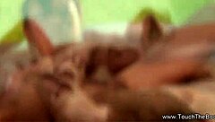 Nuru massage was meant to be so relaxing, but this big cock masseuse turned it hardcore outdoors! 😏