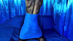 tag team double penetration fills all holes with big black cocks while spitting on pretty teen in long socks.