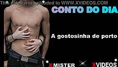 A gostosinha de porto teases with amateur moves