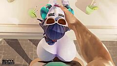 I uh took a french vacation as widowmaker you know