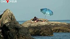 Nude beach photoshoot turns into hardcore sex under the sun!